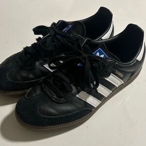 Adidas Samba Black and White Shoes